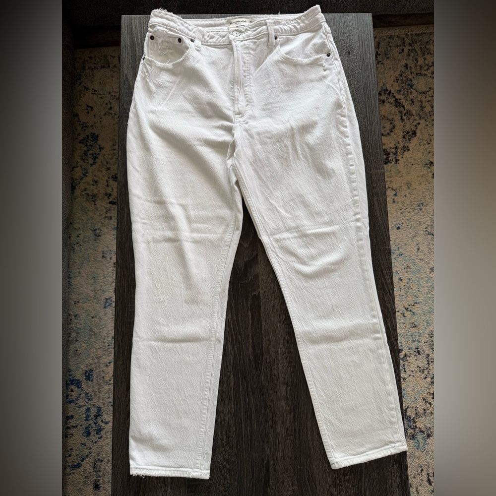 Abercrombie & Fitch Curve Love The Skinny High Rise Jeans